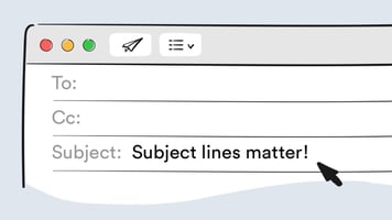 Craft compelling subject lines